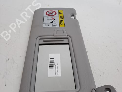 Right sun visor HYUNDAI TUCSON (TL, TLE) 1.6 GDi | BP23285721I2 