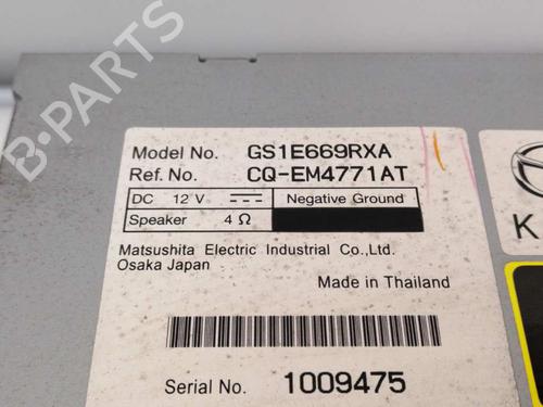 Radio MAZDA 6 Estate (GH) 2.0 MZR-CD (GH14) | BP23382120E6