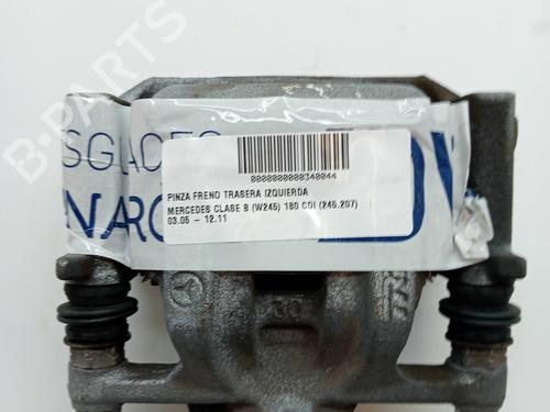 Used Left rear brake caliper MERCEDES-BENZ B-CLASS Sports Tourer (W245) B 180 CDI (245.207) (109 hp) 23344728