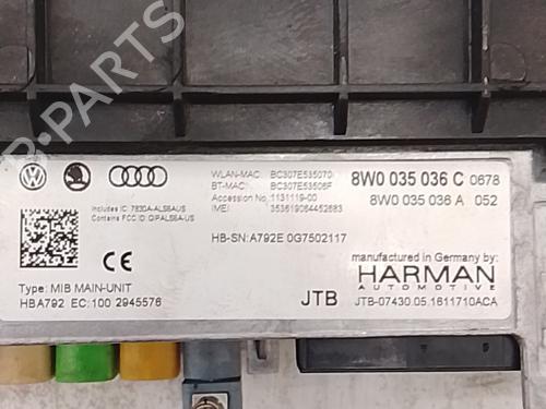 Radio AUDI A4 B9 Avant (8W5, 8WD) 2.0 TDI | BP36666505E6  - Image 8