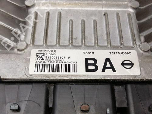 Engine control unit (ECU) NISSAN QASHQAI / QASHQAI +2 I (J10, NJ10, JJ10E) 1.5 dCi | BP23384383M57 