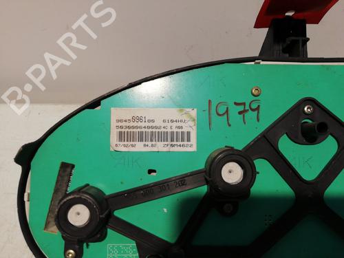Instrument cluster PEUGEOT 206 Hatchback (2A/C) 1.4 HDi eco 70 | BP25988563C47 
