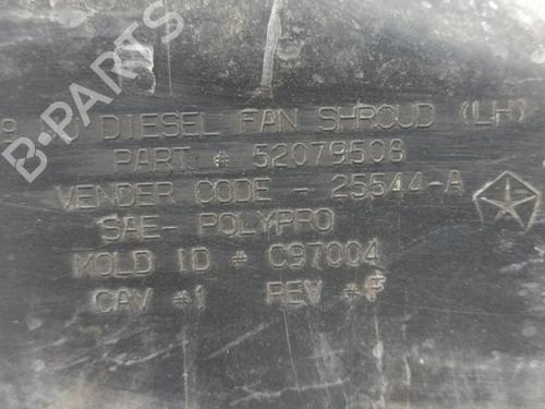 Front slam panel JEEP GRAND CHEROKEE II (WJ, WG) 3.1 TD 4x4 | BP25987371C72 