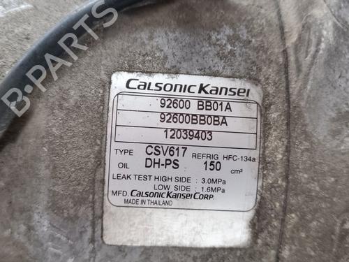 AC compressor NISSAN QASHQAI / QASHQAI +2 I (J10, NJ10, JJ10E) 1.6 | BP25986829M34 