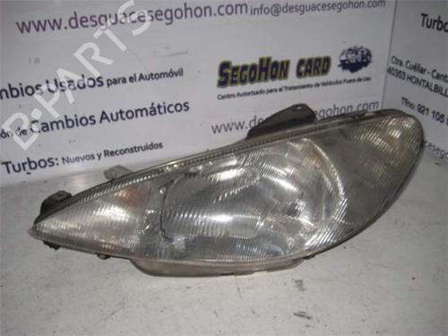 Used Left headlight PEUGEOT 206 CC (2D) 2.0 S16 (136 hp) 25988189