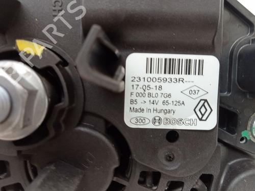 Alternator DACIA SANDERO 1.5 dCi | BP29990615M7