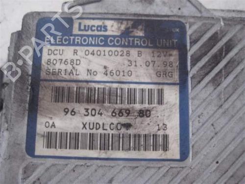 Engine control unit (ECU) PEUGEOT 406 (8B) 2.1 TD 12V | BP25459866M57