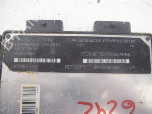 Computer motormanagement CITROËN BERLINGO / BERLINGO FIRST Box Body/MPV (M_) 1.9 D 70 (MBWJZ, MCWJZ) | BP24951110M57 