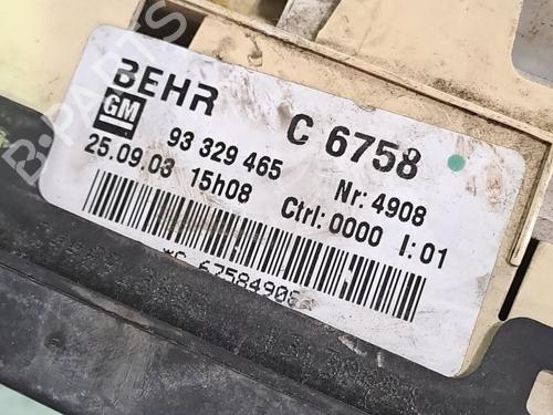 Climate control OPEL MERIVA A MPV (X03) 1.7 CDTI (E75) | BP25915398I5