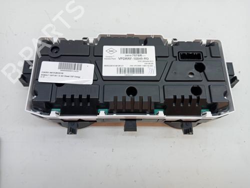 Used Instrument cluster RENAULT CAPTUR I (J5_, H5_) 1.5 dCi 90 (J5N4, J5M5, J5MW, J5M6, J5AL, J5AJ) (90 hp) 23341587
