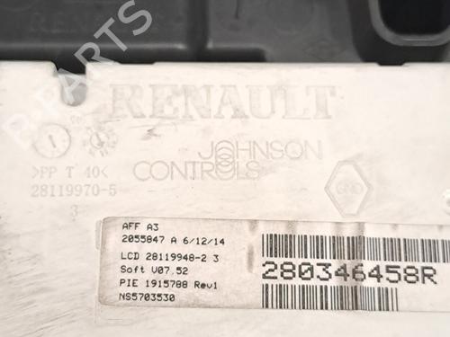 Multifunctionele display RENAULT MEGANE III Hatchback (BZ0/1_, B3_) 1.2 TCe (BZ2B, BZ11) | BP27463418C48 