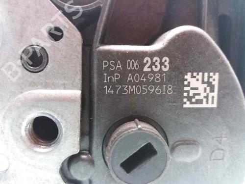Front right lock PEUGEOT 3008 I MPV (0U_) 1.6 HDi | BP23386241C97 