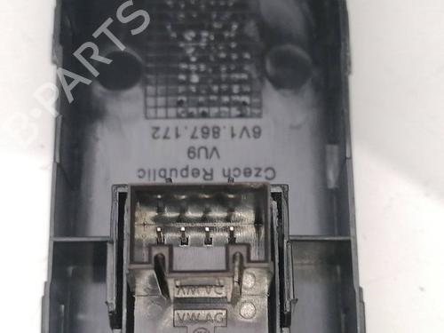 Right front window switch SKODA FABIA III (NJ3) 1.0 TSI | BP23940049I26 