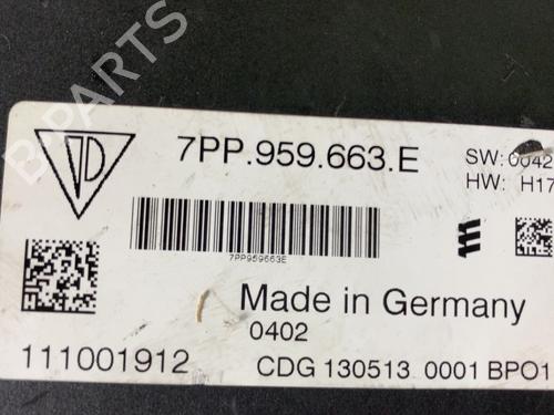 Electronic module PORSCHE CAYENNE (92A) 3.0 Diesel | BP39740635M83 - Image 2