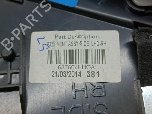 Air vent NISSAN QASHQAI II (J11, J11_) 1.5 dCi | BP25459038I21 