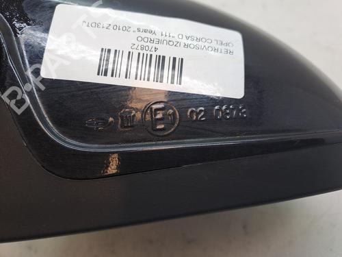 Left mirror OPEL CORSA D (S07) 1.3 CDTI (L08, L68) | BP23361988C26 