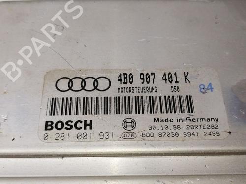 Motorstyringsenhet AUDI A6 C5 Avant (4B5, 4B6) 1.9 TDI (110 hp) 23651691