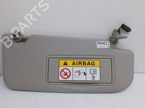 Used Right sun visor Right sun visor 39555111 39555111