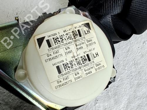 Used Rear left seatbelt FIAT 500 (312_) 1.2 (312AXA1A) (69 hp) 29558853
