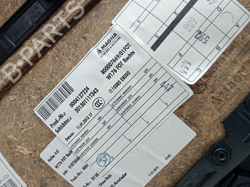 Rear right panel MERCEDES-BENZ A-CLASS (W176) A 180 CDI (176.000) | BP23347656C61 