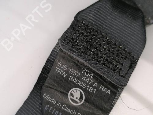 Rear left seatbelt SKODA FABIA II (542) 1.2 12V | BP23935767I29 