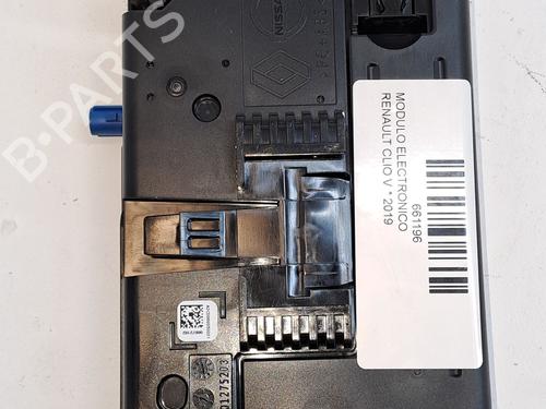 Elektronisk modul RENAULT CLIO V (B7_) 1.0 TCe 90 (B7MT) | BP25998775M83 