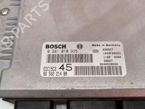 Engine control unit (ECU) PEUGEOT 307 Break (3E) 2.0 HDI 90 | BP23443275M57