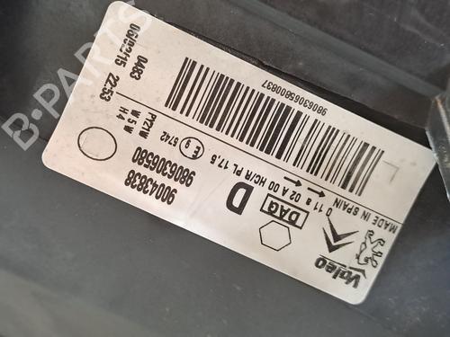 Højre forlygte CITROËN BERLINGO Box Body/MPV (B9) 1.6 HDi 90 | BP26675237C29 