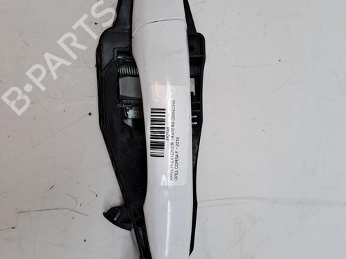Højre bagtil udvendigt håndtag OPEL CORSA F (P2JO) 1.2 (68) (101 hp) 23283843