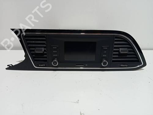 Used Radio SEAT LEON (5F1) 1.4 TSI (150 hp) 25593507