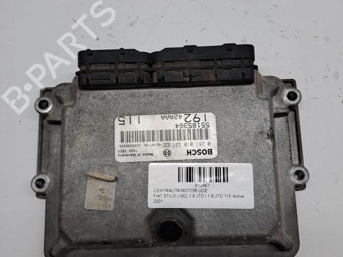 Calculateur moteur (ecu) FIAT STILO (192_) 1.9 JTD (192_XF1A) (80 hp) 23975373