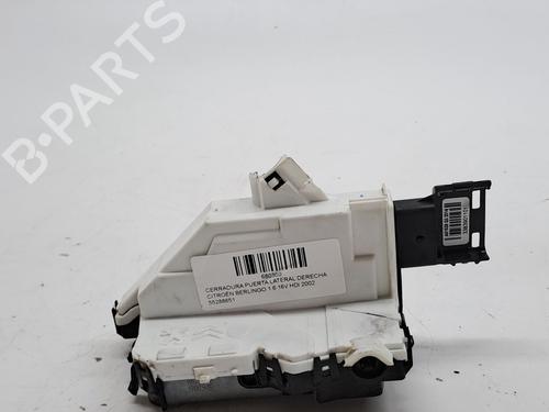 Used Rear right lock CITROËN BERLINGO Box Body/MPV (B9) 1.6 HDi 90 (92 hp) 26950675