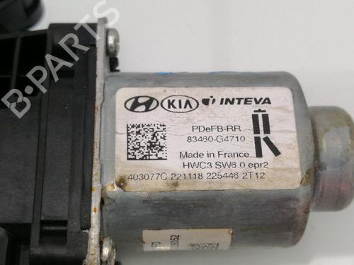 Right rear window motor HYUNDAI i30 FASTBACK (PDE, PDEN) 1.0 T-GDI | BP23383037E22 
