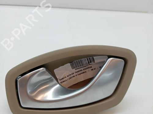 Used Rear left interior door handle RENAULT LAGUNA III Grandtour (KT0/1) 2.0 dCi (KT01, KT08, KT09, KT0K, KT12, KT1D, KT1W) (150 hp) 23344437