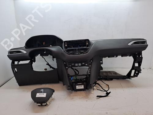 Used Airbag Kit PEUGEOT 208 I (CA_, CC_) 1.6 HDi (92 hp) 24172020