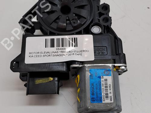 Rudehejsemotor bagstkærm venstre KIA CEED (CD) 1.6 CRDi 136 (136 hp) 27193514