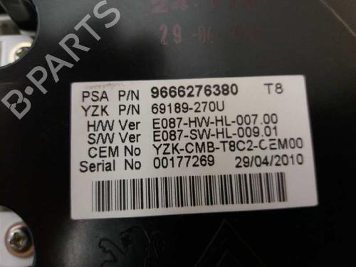 Used Instrument cluster PEUGEOT 3008 I MPV (0U_) 2.0 HDi 150 / BlueHDi 150 (150 hp) 23874310