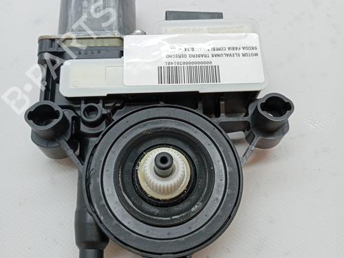 Used Right rear window motor SKODA FABIA III (NJ3) 1.0 TSI (95 hp) 23354389