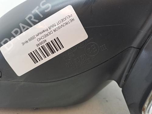 Right mirror PEUGEOT 5008 (0U_, 0E_) 2.0 HDi | BP25457248C27 