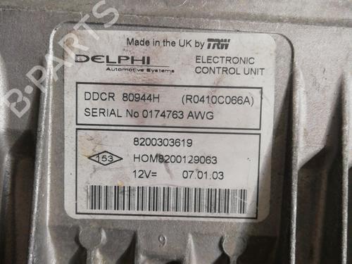 Engine control unit (ECU) RENAULT CLIO I (B/C57_, 5/357_) 1.2 (5/357Y, 5/357K) | BP25915414M57