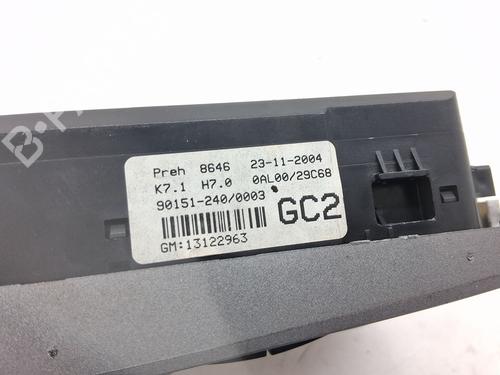 Commande Chauffage OPEL ASTRA H (A04) 1.6 (L48) | BP27731709I5 