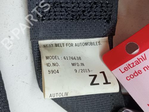 Rear right seatbelt CITROËN C4 AIRCROSS 1.6 HDi 115 | BP27700280I28 