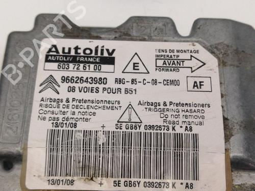 ECU airbags CITROËN C4 I (LC_) 1.6 HDi | BP23650765M53 
