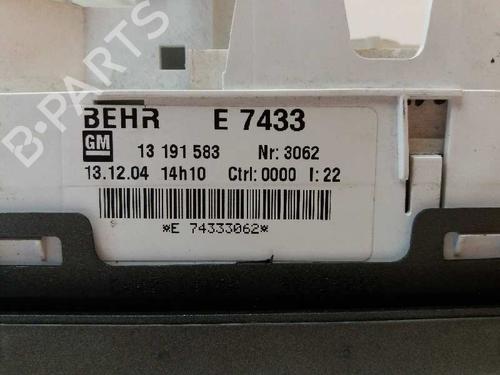 AC Styreenhet / Manøvreringsenhet OPEL MERIVA A MPV (X03) 1.4 16V Twinport LPG (E75) | BP29351347I5 