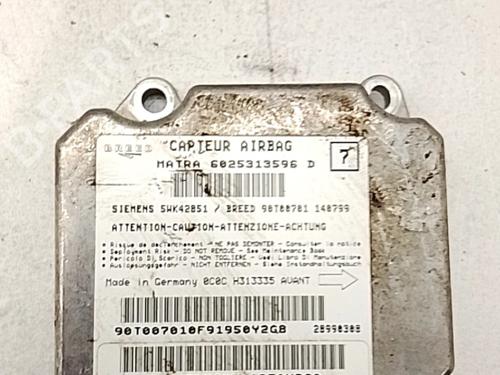 Used ECU airbags ECU airbags RENAULT ESPACE III (JE0_) 2.2 12V TD (JE0E, JE0H, JE0P) (113 hp) 34508321 34508321