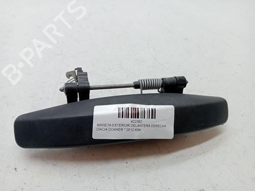 Used Front right exterior door handle DACIA DOKKER MPV (KE_) 1.5 dCi (KEAJ, KEAH) (90 hp) 23357675