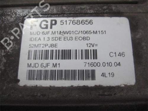 Engine control unit (ECU) FIAT IDEA Van (350_) JTD Multijet (350BXB1A) | BP25460318M57