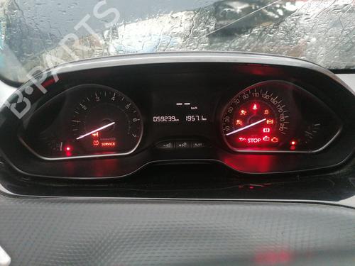 Instrument cluster PEUGEOT 208 I (CA_, CC_) 1.2 VTI 82 | BP23384080C47 