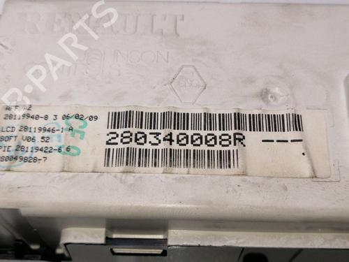 Multifunctionele display RENAULT MEGANE III Hatchback (BZ0/1_, B3_) 1.5 dCi | BP23651669C48 