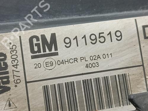 Left headlight OPEL VECTRA B (J96) 2.2 i 16V (F19) | BP25465831C28 